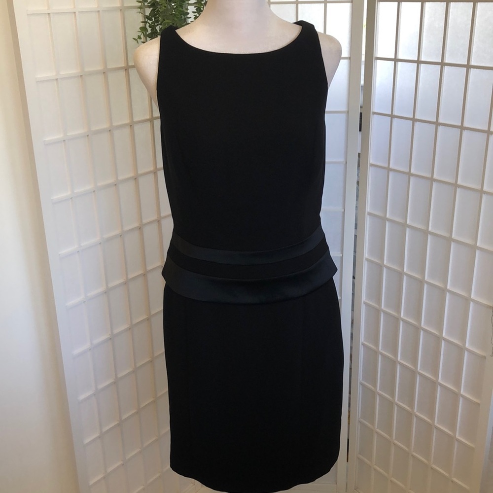Jones New York Elegant Sleeveless Little Black Dress, Like New, Size 6.